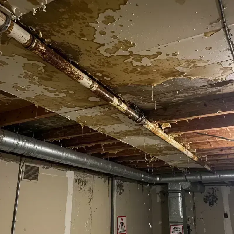 Ceiling Water Damage Repair in Crainville, IL