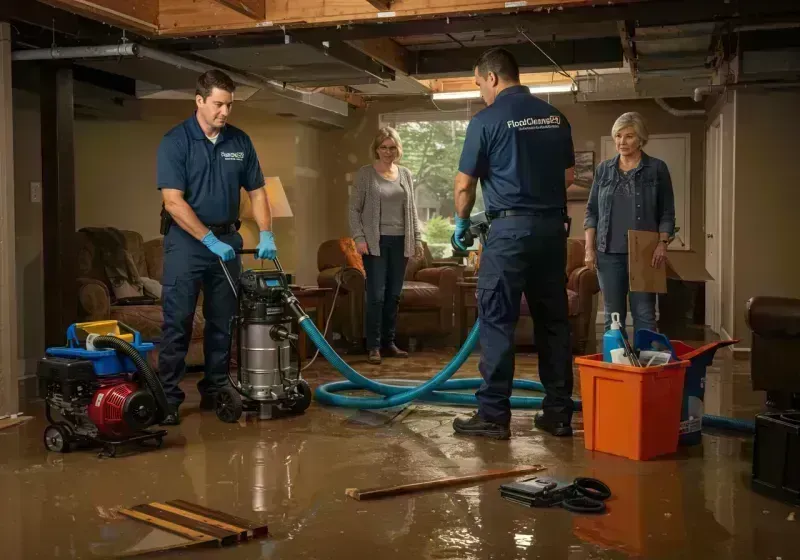 Basement Water Extraction and Removal Techniques process in Crainville, IL