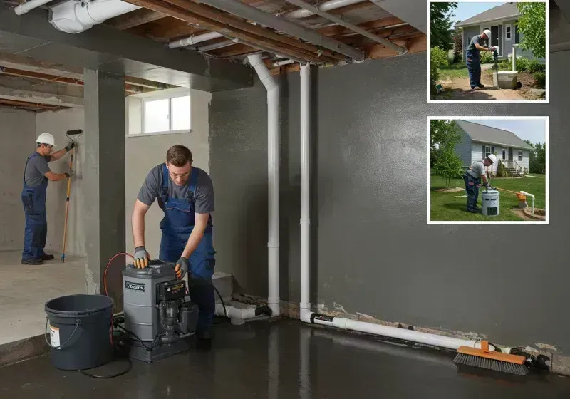 Basement Waterproofing and Flood Prevention process in Crainville, IL